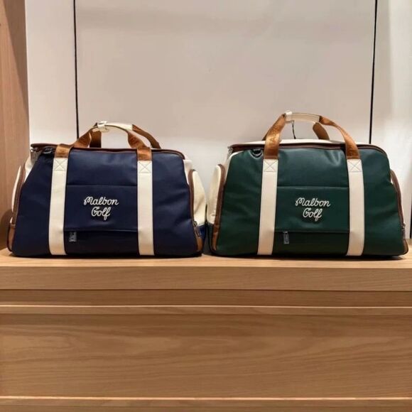 Malbon Boston Golf Apparel Bag - Stylish Travel Carryall - Picture 2 of 10